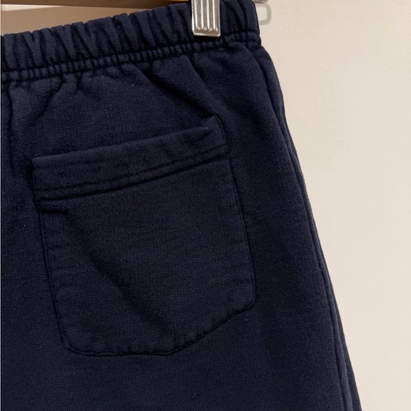Roots Kid’s Navy Blue Sweat Shorts w/Logo - Picture 8 of 8